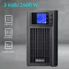 UPS QOLTEC gryno sinuso 3kVA 2400W su AVR ir LCD ekranu