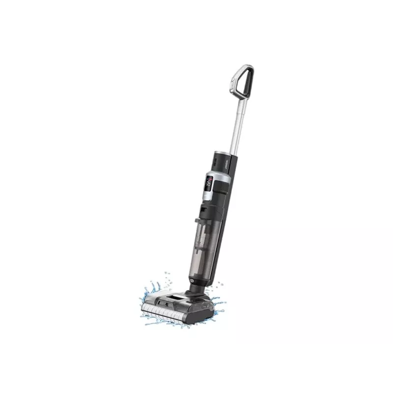 Jimmy HW9 Pro Max belaidis dulkių siurblys ir šlapias valymas | 460 W | 21,6 V | Veikimo laikas iki 40 min | Juodas/Sidabrinis