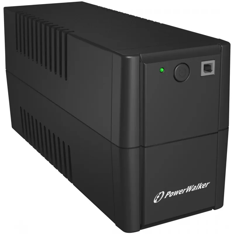 PowerWalker 10121070 nepertraukiamo maitinimo šaltinis (UPS) Line-Interactive 0.85 kVA 480 W 2 lizdai