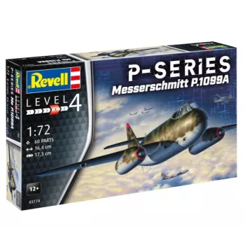 Plastikinis modelis REVELL Messerschmitt P.1099A-P-SER mastelis 1/72