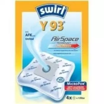 Dulkių maišelis Swirl Y 93 / Y 95 AirSpace (4 vnt. + filtras)