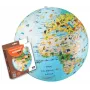 Caly Animal Globe Maxi Pasaulio Gaublys 50 cm, Įvairiaspalvis