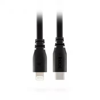 Rode SC19 1,5 m USB-C į Lightning laidas - juodas