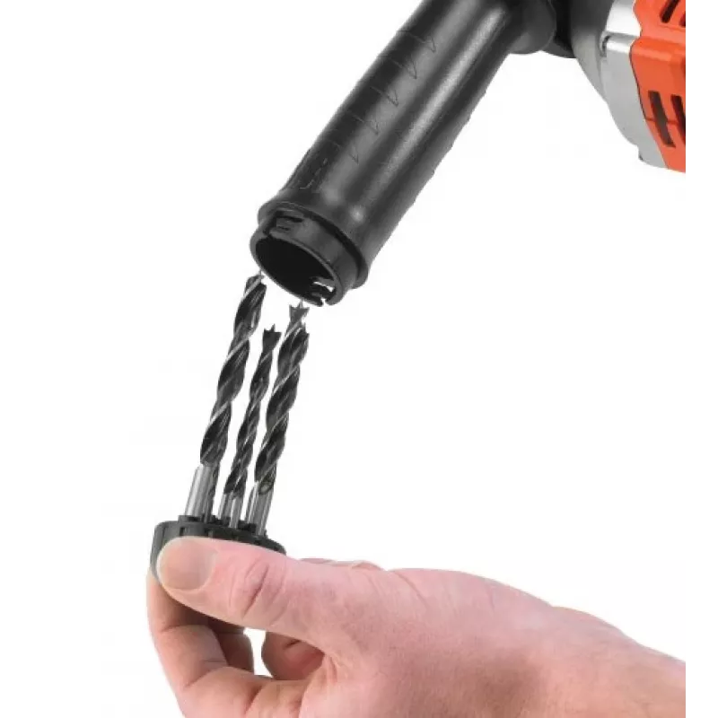 1100W 13mm BLACK+DECKER plaktukinis grąžtas