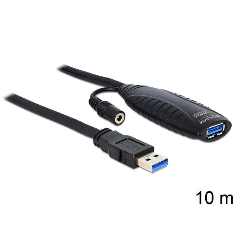 USB laidas DeLOCK USB 3.0 A (vyras) – USB 3.0 A (moteris) 10 m