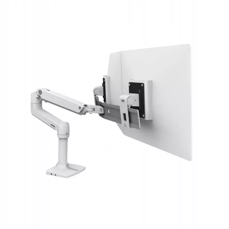 Stalinis laikiklis Ergotron LX Series Dual Direct Arm 63,5 cm (25 colių) Baltas