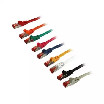Patch kabelis RJ45 CAT6 250MHz 1,5m juodas S-STP (S/FTP) TPE/LSZH (Superflex) Synergy 21