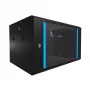 Sieninis stelažas Extralink 6U 600x450 juodas