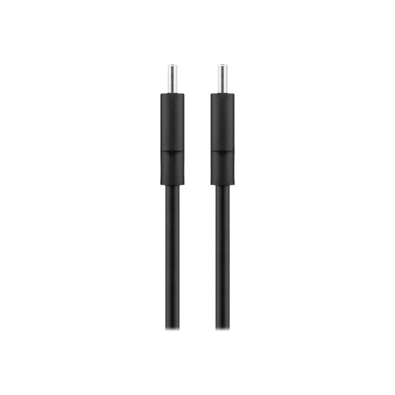 Laidas USB-C (vyriškas) į USB-C (vyriškas) - USB 2.0, 3 A, 0,5 m, juodas - Wentronic goobay (66316)