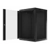 Sieninis tinklo stovas LANBERG WF01-6618-10B, 18U, 600×600×907 mm, juodas, 60 kg