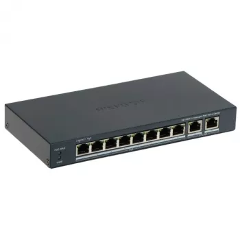 PoE jungiklis Hikvision DS-3E0310P-E/M – 10 prievadų PoE Ethernet jungiklis