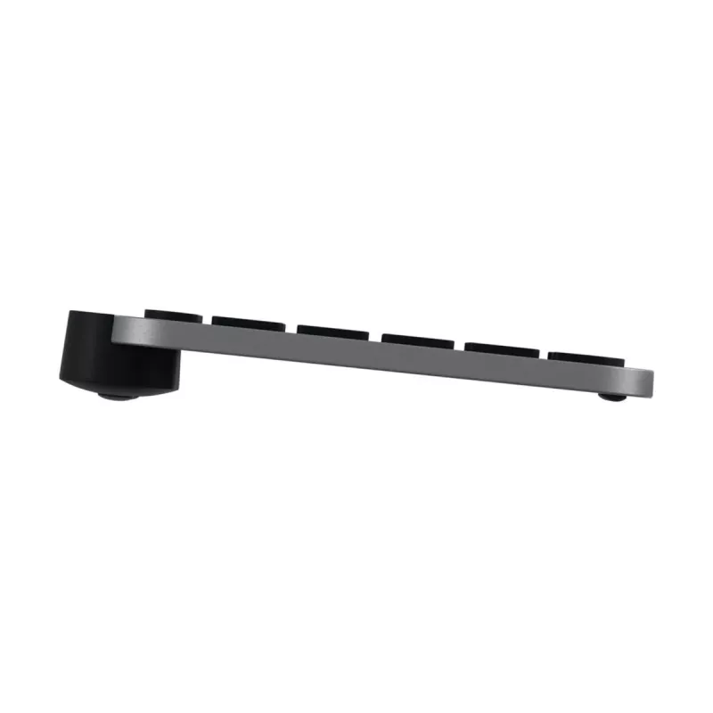 Logitech MX Keys S for Mac belaidė klaviatūra RF + Bluetooth QWERTZ vokiškas išdėstymas, aliumininė balta