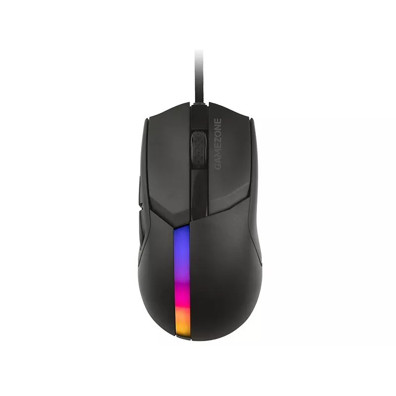 Pelė TRACER 47416 Gamezone Cool Black RGB USB