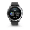 Garmin Fenix E 3,3 cm (1,3 colio) AMOLED 47 mm Skaitmeninis 416 × 416 pikselių Liečiamas ekranas Nerūdijantis plienas Wi-Fi GPS (palydovas)
