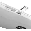 Belaidė klaviatūra Sharkoon OfficePal K30W balta, DE išdėstymas, membraninė