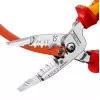 Kabelių nuėmiklis Knipex 13 76 200 ME, 6 mm, nerūdijantis plienas, raudona/geltona
