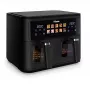 Karšto oro gruzdintuvė Tristar FR-9075 Double 9 L, 2500 W, jutiklinis valdymas, LCD, juoda, 60 °C