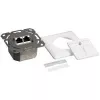 Logilink – RJ-45 x 2 lizdas, įleidžiamas montavimas, signalinė balta RAL 9003 (NP0123)