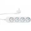 Išmanusis 12A Shelly Power Strip 4 Gen4 Zigbee/Matter kištukinis lizdas