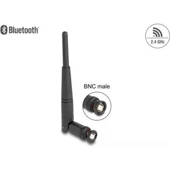 Omni krypties antena DeLOCK 90737 2 dBi BNC 50 Ω 2,4-2,5 GHz