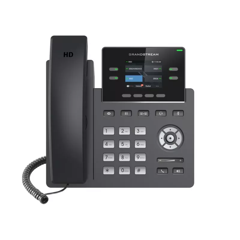 Grandstream GRP 2612P HD profesionalus IP telefonas