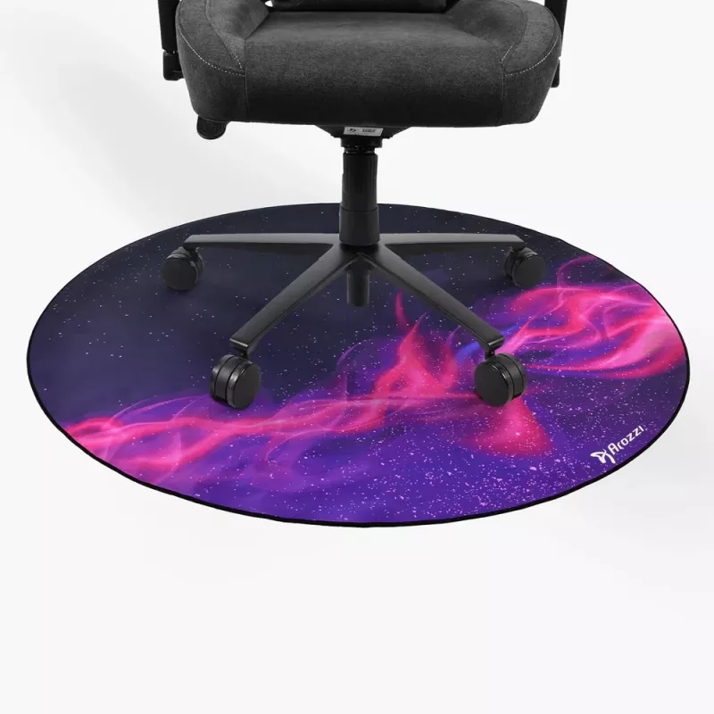 Arozzi Zona Round Floor Pad Purple Galaxy – Apvalus apsauginis kilimėlis grindims