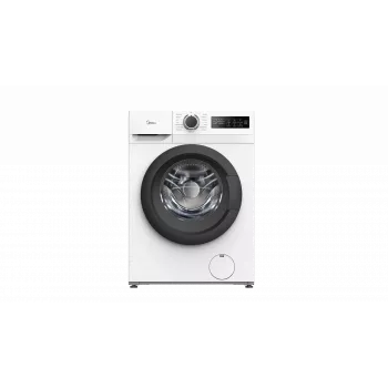 Priekinio pakrovimo skalbimo mašina Midea MF110W70B/W-HR — 7 kg, 1200 aps./min., A, 60×40 cm, LED ekranas, garo funkcija, balta