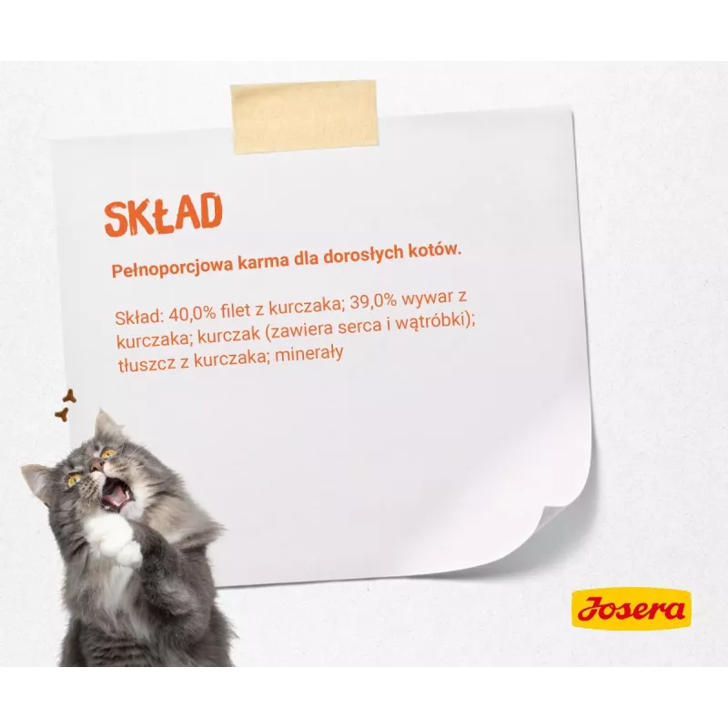 JOSERA Chicken Filet – šlapias kačių ėdalas – 70 g