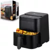 Extralink HOME AIR 5.2L EU SJ-520 karšto oro gruzdintuvė, 1600 W, juoda