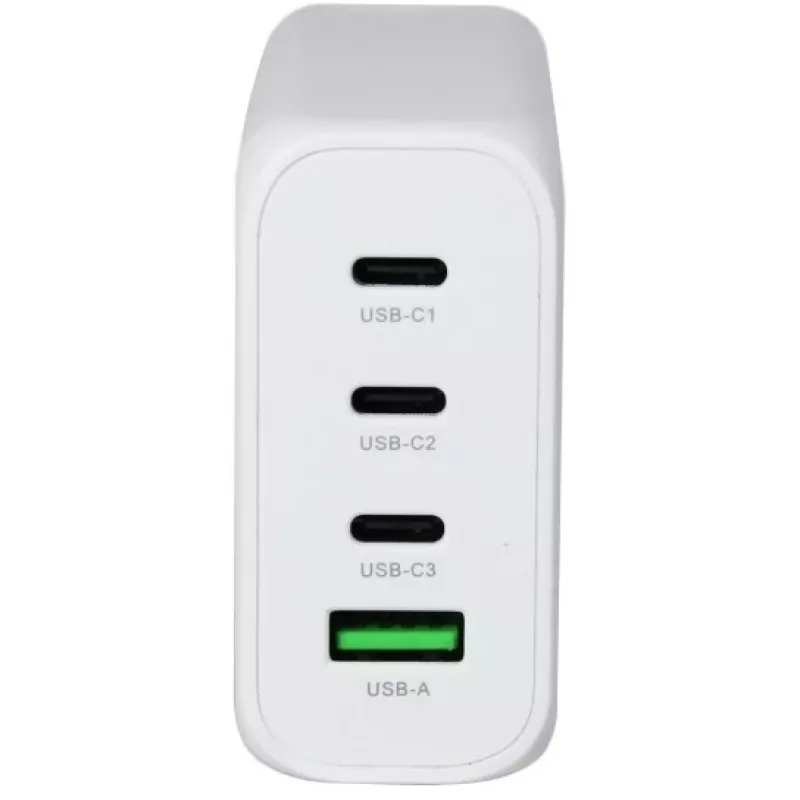 Maitinimo šaltinis ALLNET PSU-GaNPD-USB-1A3C-130W — 130W, 1× USB-A, 3× USB-C