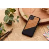 Dėklas iš medžio iPhone 11 Pro, man and wood, western black