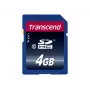 Flash atminties kortelė Transcend 4GB SDHC Class 10 TS4GSDHC10