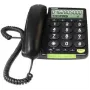 Belaidis telefonas Doro 312CS su skambučio numerio rodymu, juodas