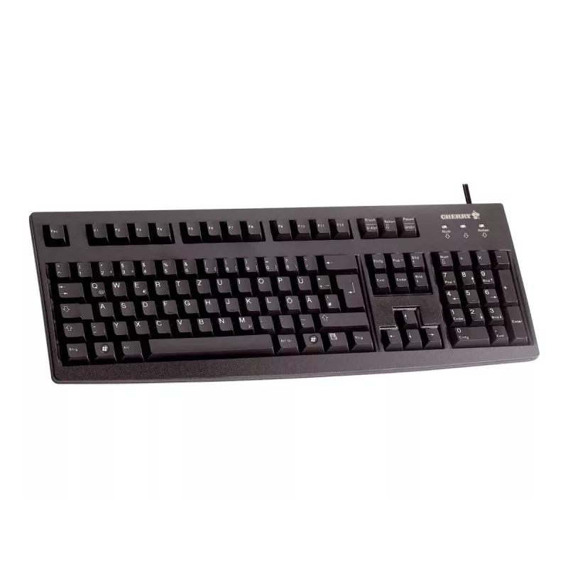CHERRY G83-6104 klaviatūra USB QWERTY US anglų juoda