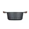 Puodas Resto Kitchenware Capella 2,6 L apvalus juodas medis
