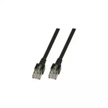 EFB-Elektronik RJ45 jungiamasis kabelis Cat.5e SF/UTP PVC CCA juodas 5m