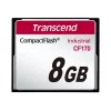 Transcend Industrial CompactFlash atminties kortelė 8GB 170x TS8GCF170