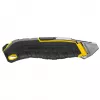 Pjovimo peilis Stanley FMHT10592-0 juodas nerūdijantis plienas geltonas 18 mm plotis 165 mm ilgis