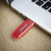 USB atmintukas Intenso 128 GB USB-A 2.0 Raudonas Skaidrus