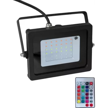 LED prožektorius EUROLITE FL-30 SMD RGB 30W IP65 – lauko RGB šviestuvas 30 W