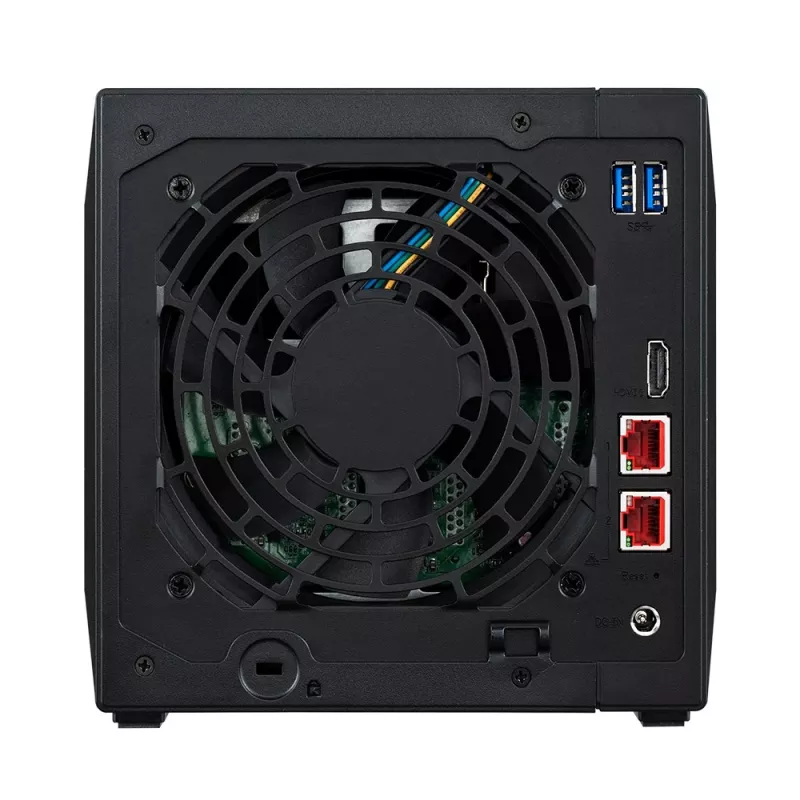 Asustor AS5404T NAS / saugojimo serveris Intel® Celeron® N5105 4 GB DDR4 0 TB ADM juodas