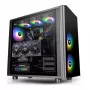 Thermaltake View 31 TG - ARGB Edition - MIDI bokštas - ATX - be maitinimo šaltinio (PS/2) - Juoda - USB/Garsas