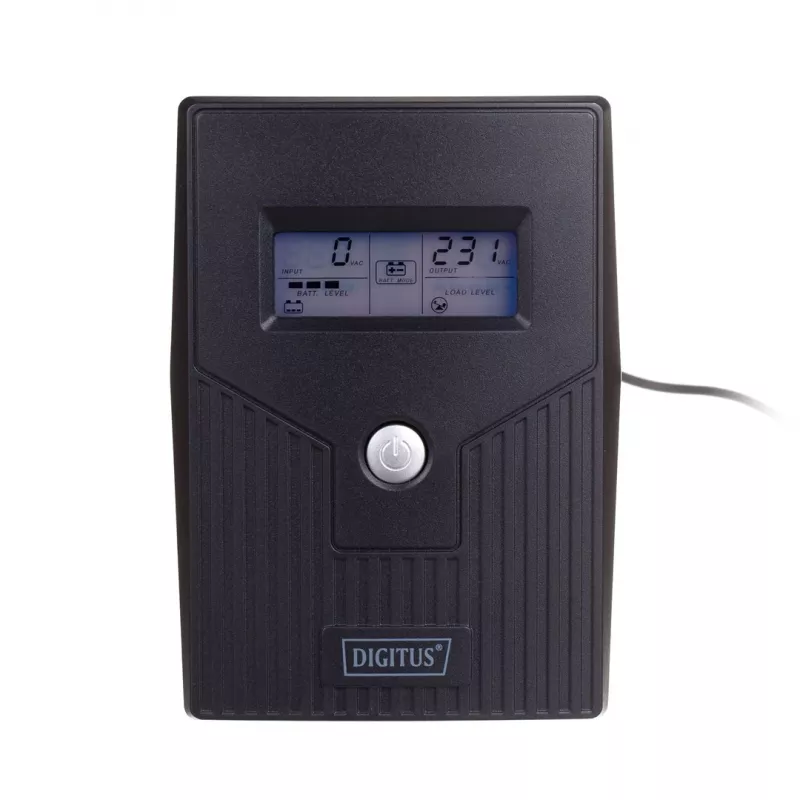 Nepertraukiamo maitinimo šaltinis DIGITUS DN-170063-LCD-B 0,6 kVA (360 W) su LCD ekranu