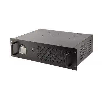 Gembird UPS stovo 19'' 3.4U 1500VA, 4x IEC 230V išėjimai, IEC14 įėjimas, RJ11, USB, LCD, Line-Interactive 1.5 kVA 900 W 4 lizdai