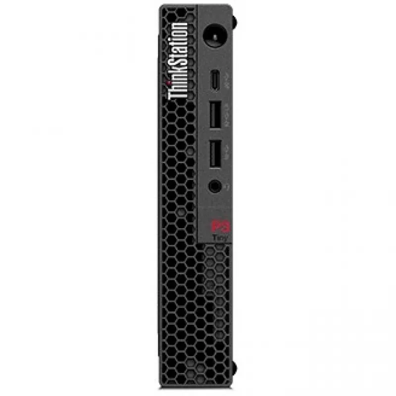 Mini PC darbo stotis Lenovo ThinkStation P3 Tiny Gen 2 — Intel Core Ultra 7 265, 32 GB DDR5, 1 TB SSD, NVIDIA RTX A400, Windows 11 Pro, Juoda