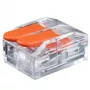 Hismart EL240449 – Universalus push-in laidų jungiklis, 2x 0,5-6,0 mm², 41A, 450V, 20 vnt.