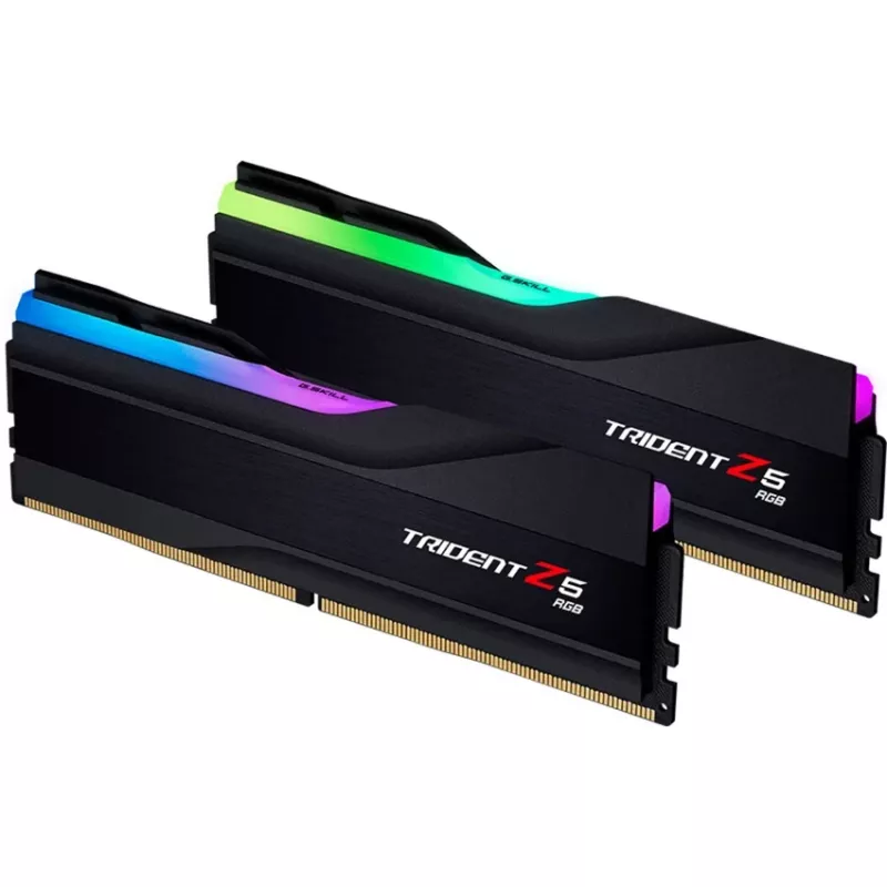 DIMM 128 GB DDR5-6000 (2x 64 GB) Dual-Kit, Arbeitsspeicher schwarz, F5-6000J3444F64GX2-TZ5RK, TZ5 RGB, INTEL XMP