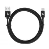 USB - USB C 3 m. juosta juoda