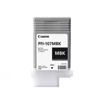 Canon PFI-107MBK originalus rašalo kasetė 1 vnt. Matinė juoda