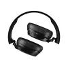 Ausinės Skullcandy Riff Wireless 2, ant ausų, įmontuotas mikrofonas, 3,5 mm, USB, juodos, belaidės